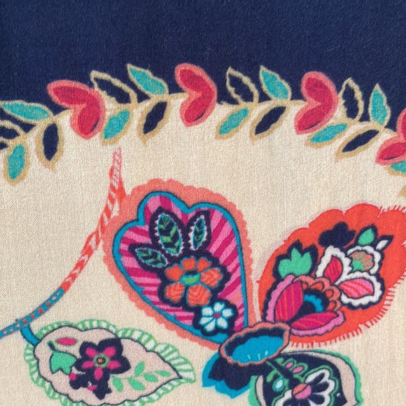 Johnny Was Zahra Rayon Blouse L - Picture 4 of 7